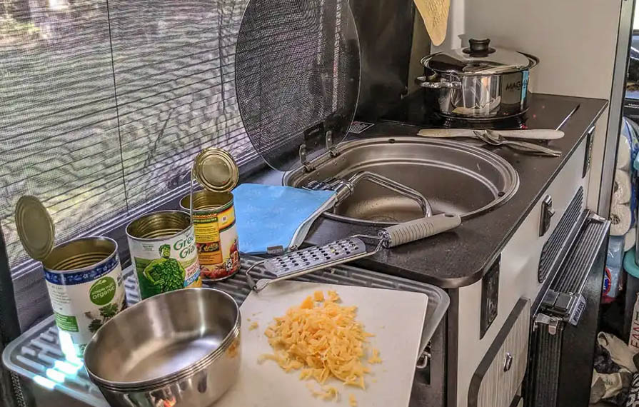 How To Cook for Large Groups in an RV Kitchen - Camping World Blog