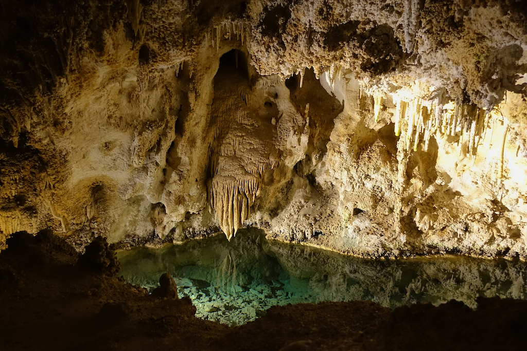 Detail view of Carlsbad Caverns