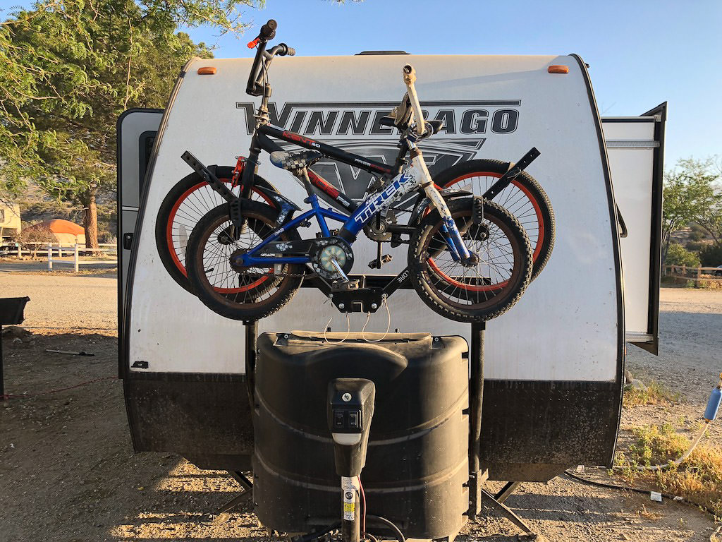 trailer a frame bike rack