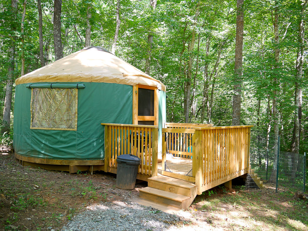 Yurt on the campground